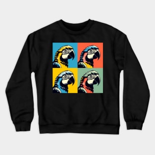 Pop Poicephalus Art - Cool Birds Crewneck Sweatshirt